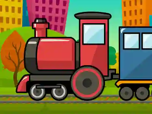 Laro Train Jigsaw online
