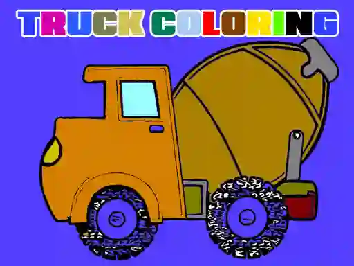 Laro Trucks Coloring Book online