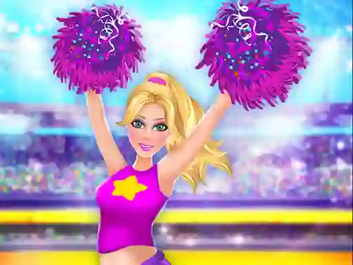 Laro Highschool Cheerleader Dressup online