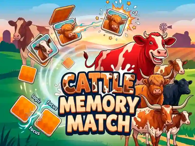 Laro Cattle Memory Match online
