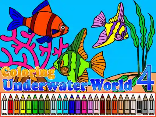 Laro Coloring Underwater World 4 online
