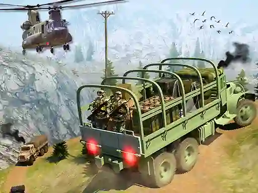 Laro Army Cargo Transport Driving online
