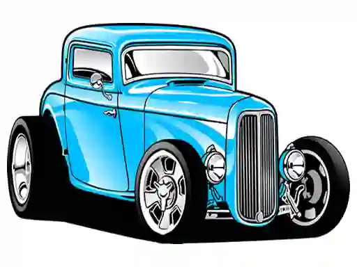 Laro Hot Rod Coloring online