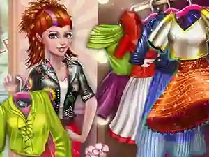 Laro Sery Shopping Day Dolly Dress Up online