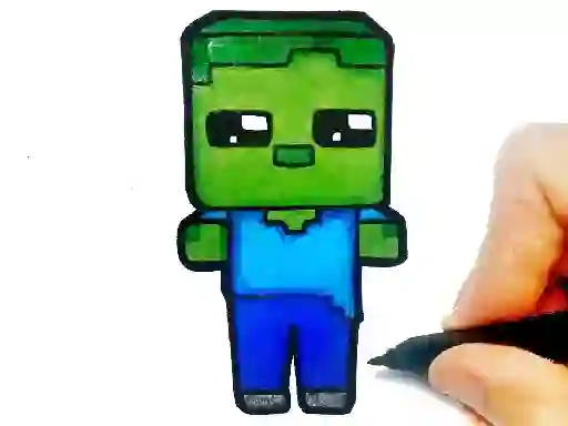Laro Easy Kids Coloring Mineblox online