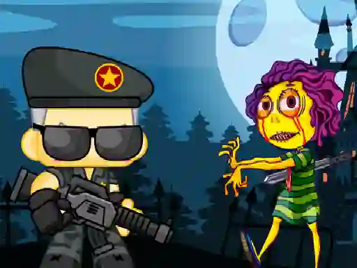 Laro Zombie Shooter 2d online