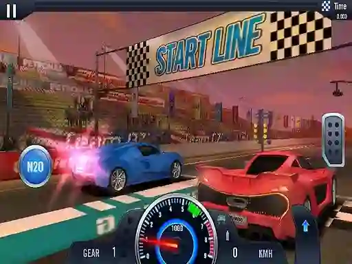 Laro Fast Line Furious Car Racing online
