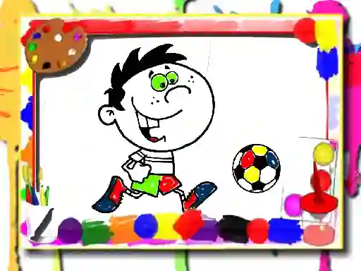 Laro Football Coloring Time online