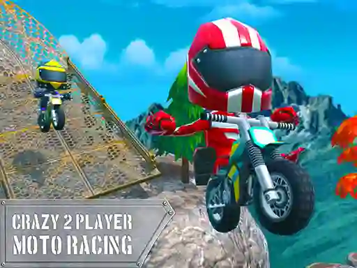 Laro Crazy 2 Player Moto Racing online