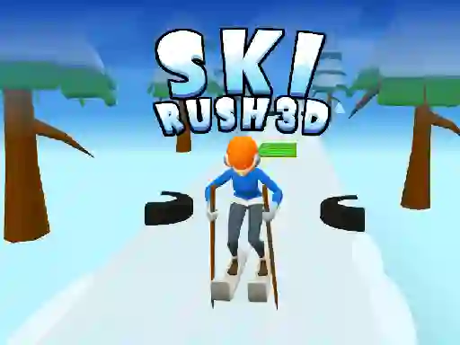 Laro Ski Rush 3d online