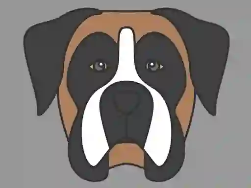 Laro Doggy Face Coloring online