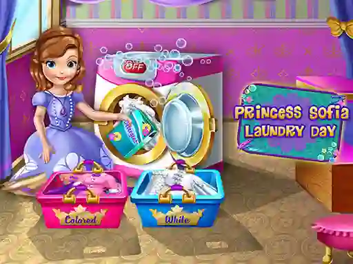 Laro Young Princess Laundry Day online
