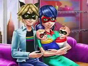 Laro Dotted Girl Family Day online