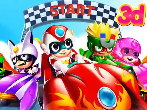 Laro Cartoon Racing 3D online