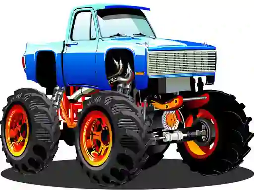 Laro Monster Truck Puzzle online