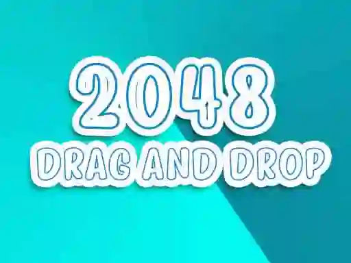 Laro 2048 Drag'nDrop online