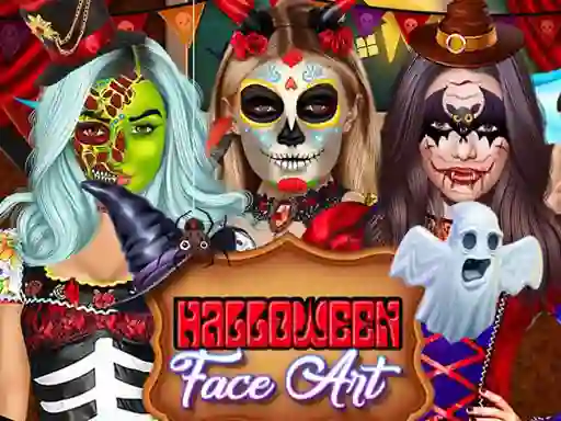Laro Kylie Jenner Halloween Face Art online
