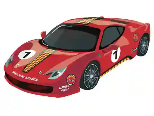 Laro Sport Cars Coloring online