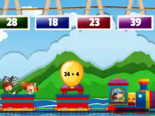 Laro Math Train Addition online