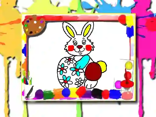 Laro Easter Coloring Book online