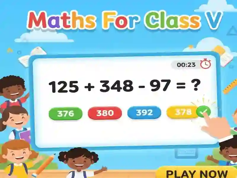 Laro Maths For Class V online