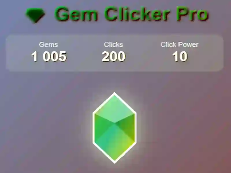 Laro Gem clicker pro online