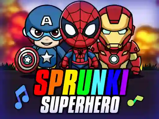 Laro Sprunki SuperHero online