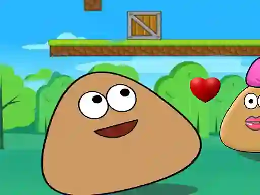 Laro Pou Slide online