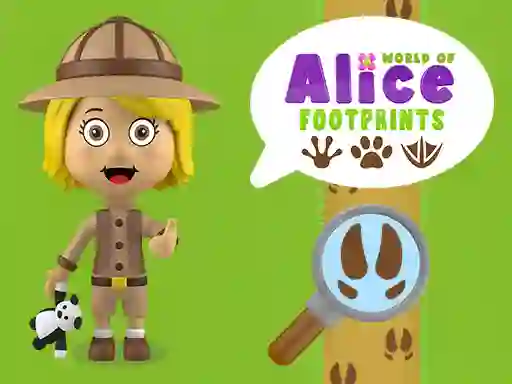 Laro World of Alice Footprints online