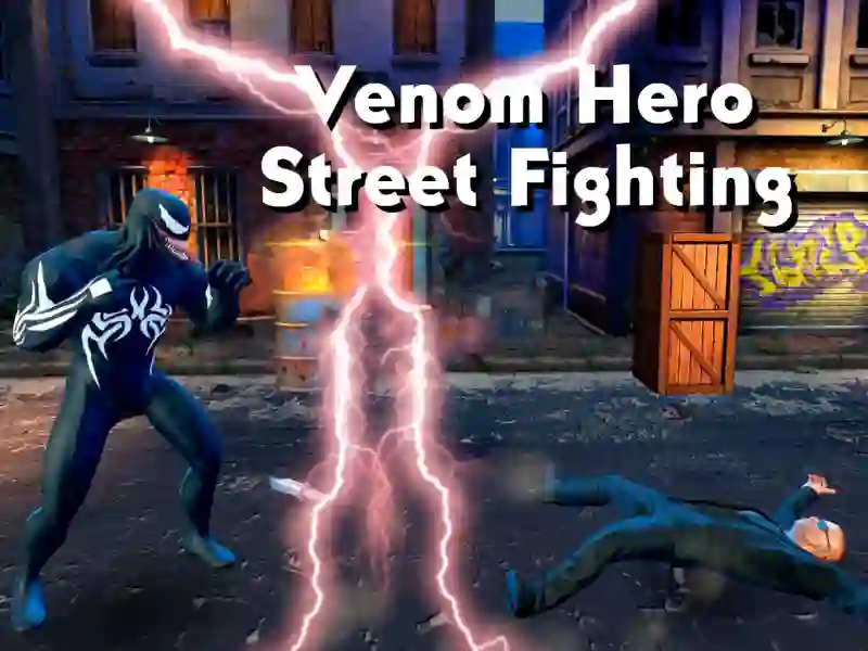 Laro Venom Hero Street Fighting online