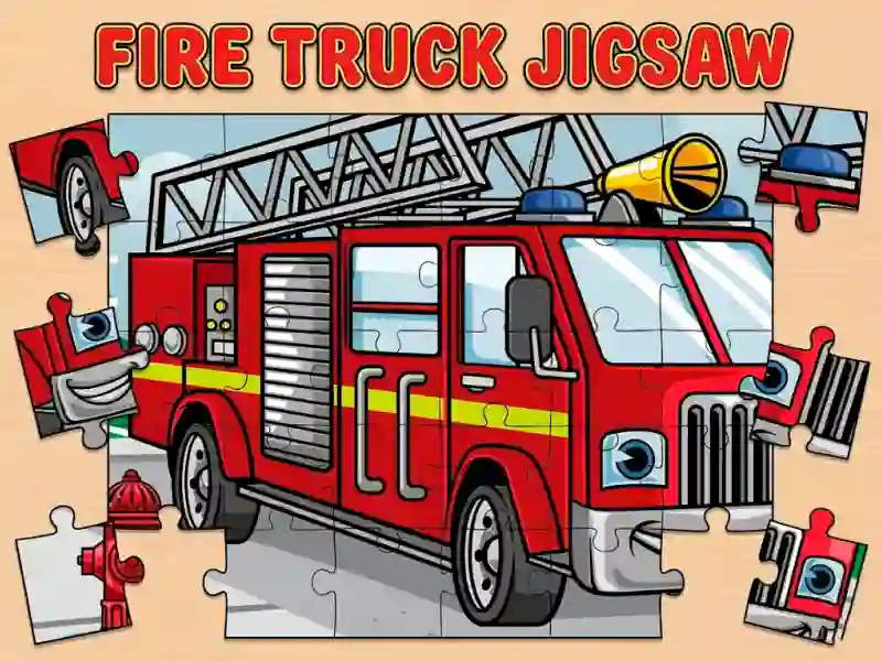 Laro Fire Truck Jigsaw online