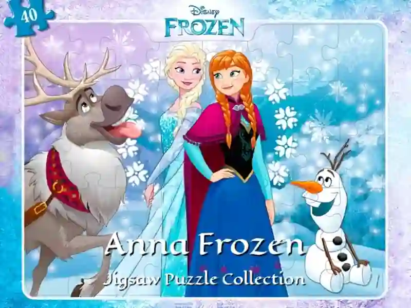 Laro Anna Frozen Jigsaw Puzzle Collection online