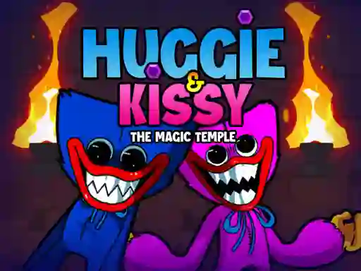Laro Huggie & Kissy The Magic Temple online