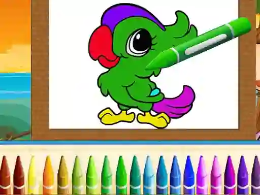 Laro Cute Animals Coloring online