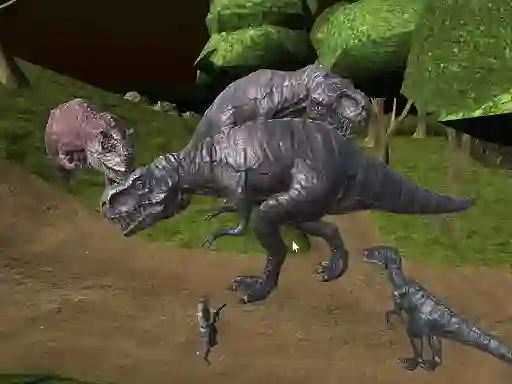 Laro Mightnight Multiplayer Dinosaur Hunt online
