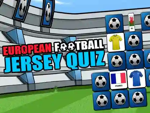 Laro European Football Jersey Quiz online