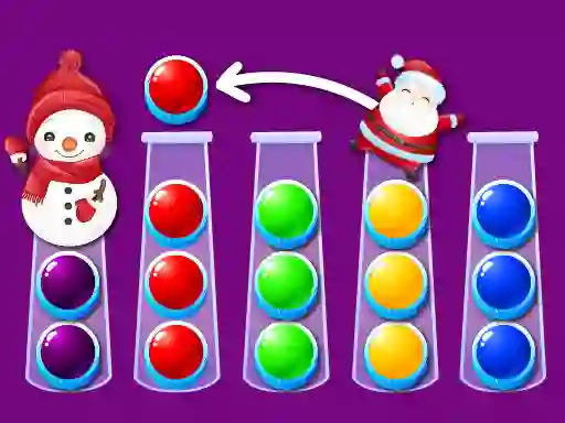 Laro Ball Sort Xmas online