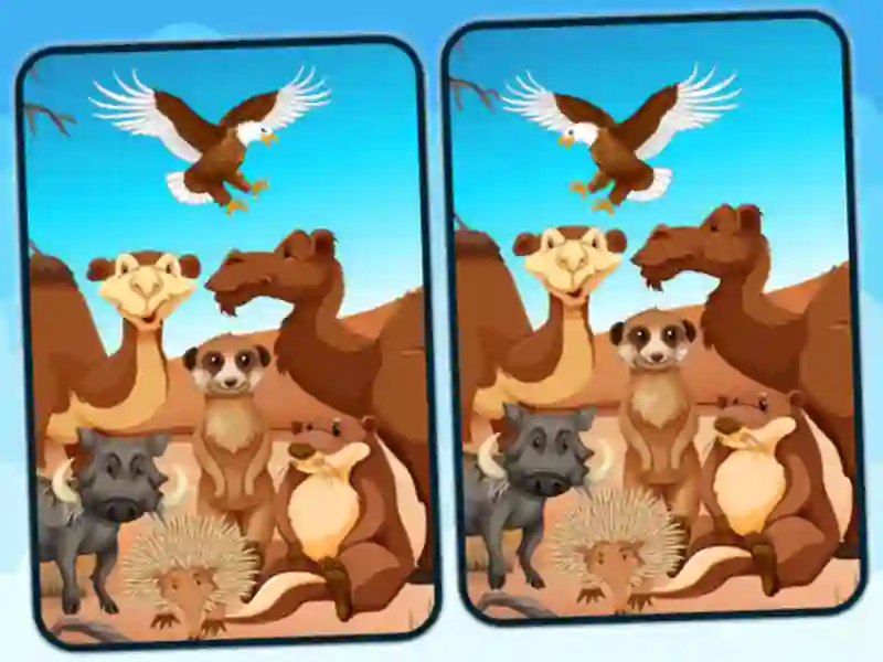 Laro Spot 5 Differences Deserts online