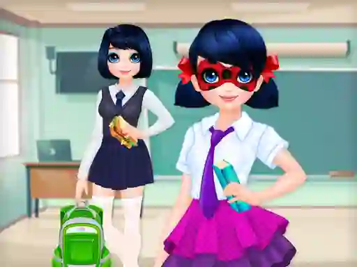 Laro Dotted Girl Back to School online