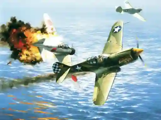 Laro Aviation Art Air Combat Slide online