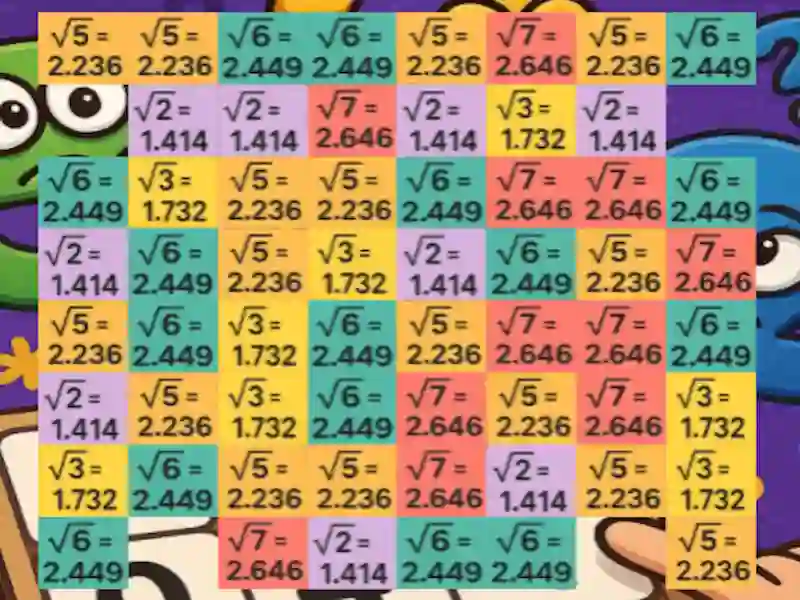 Laro Tricky Square Roots online