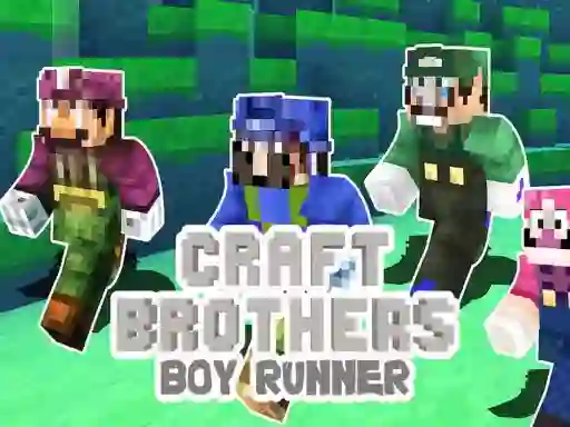 Laro Craft Bros Boy Runner online