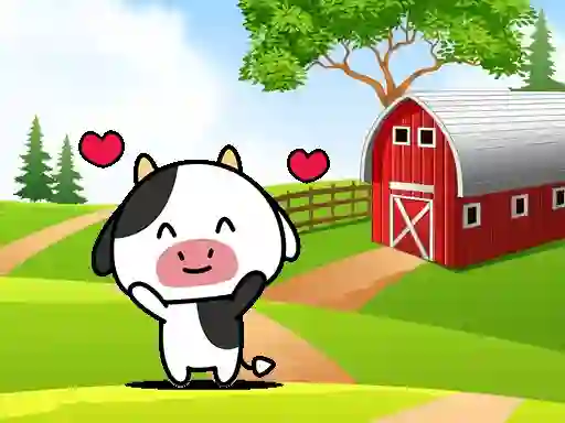 Laro Cartoon Farm Spot The Difference online