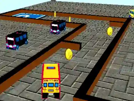 Laro School Bus 3D Parking online