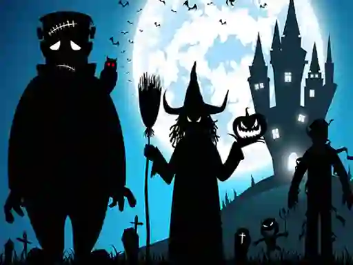 Laro Crazy Halloween Memory online