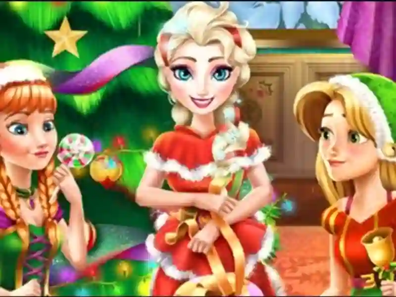Laro Disney Princess Christmas Party online