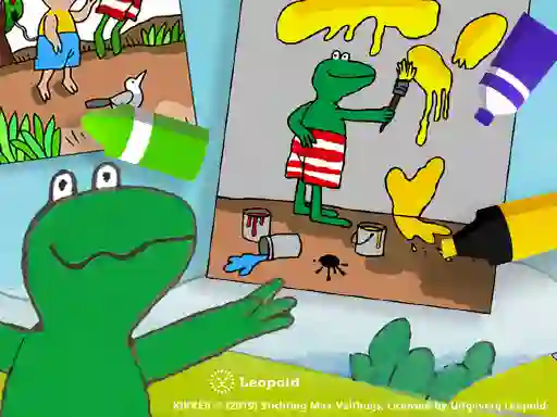 Laro Coloring Kikker online