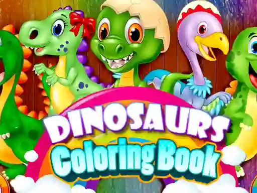 Laro Dinosaurs Coloring Book online