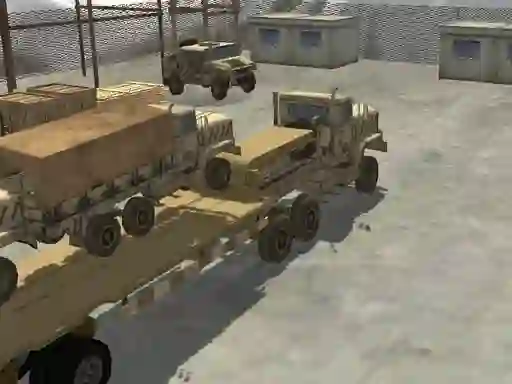 Laro Transport Army vehicle truck driving online