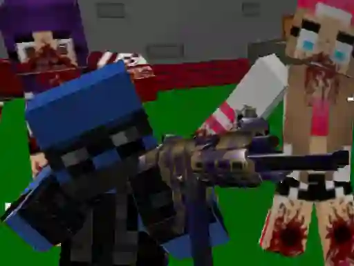Laro Blocky Combat Special Forces: Zombie Apocalypse online